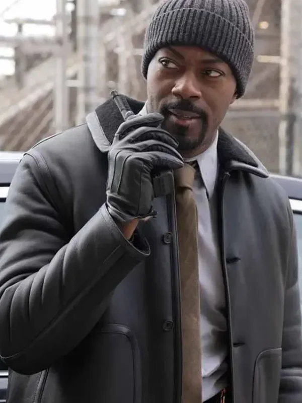 Law and Order S25 Detective Theo Walker Leather Jacket