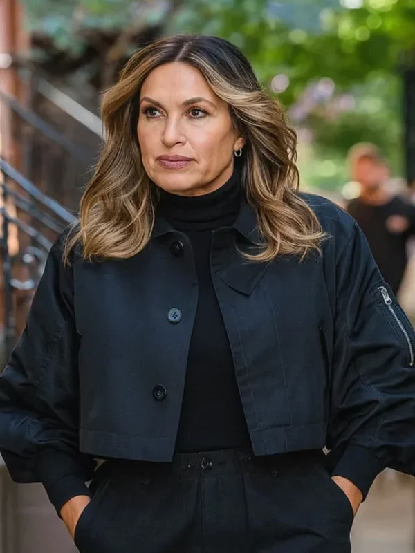 Law and Order SVU Olivia Benson Cropped Jacket