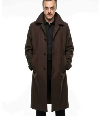 Law and Order Vincent Riley Brown Coat