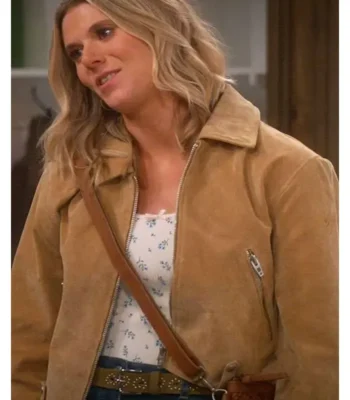 Leanne Josie Murphy Brown Suede Jacket