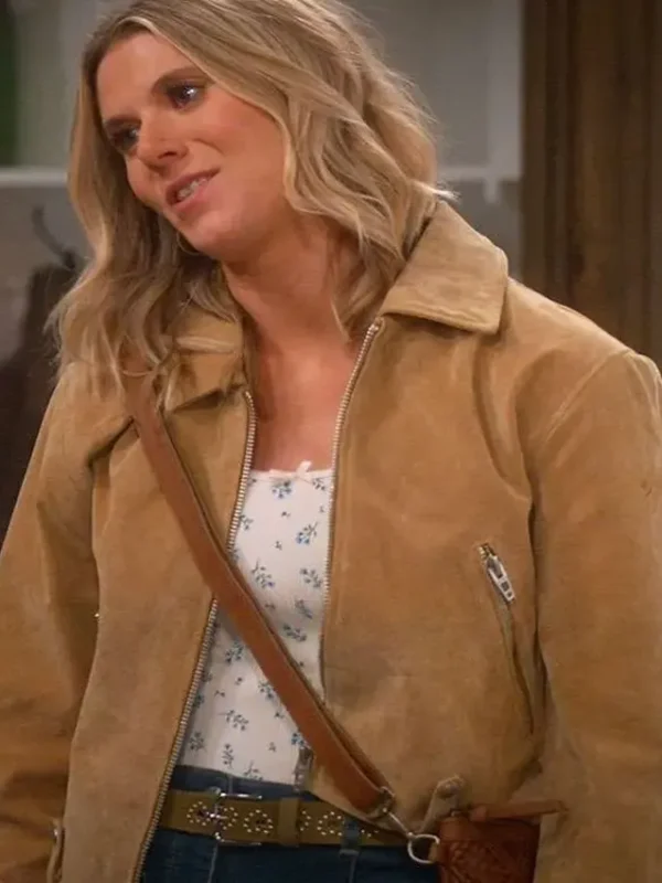 Leanne Josie Murphy Brown Suede Jacket
