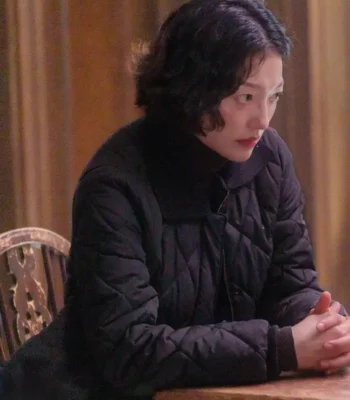 Lee El Queen Mantis S01 Black Quilted Jacket