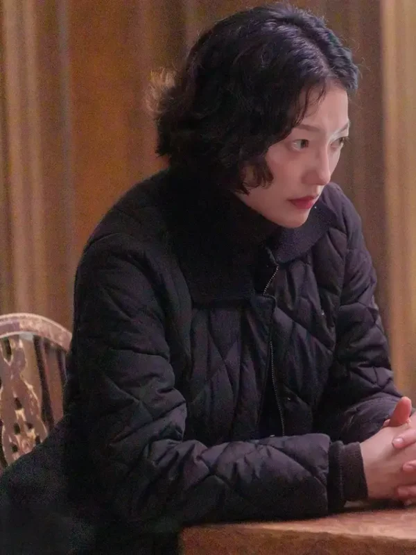 Lee El Queen Mantis S01 Black Quilted Jacket