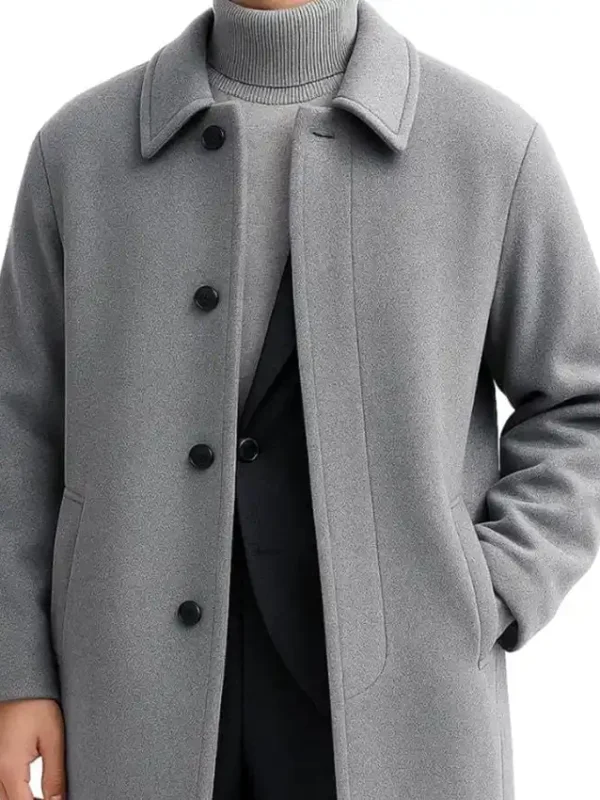 Lee Jong-suk Law and the City S01 Grey Wool Coat