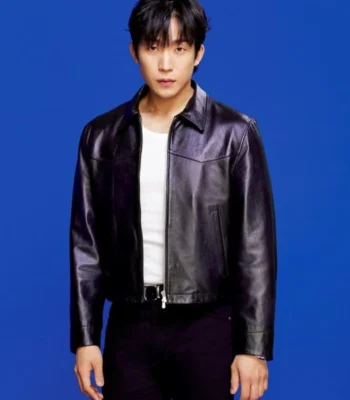 Lee Sang-yi Good Boy S01 Black Leather Jacket