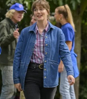 Leighton Meester Good Cop Bad Cop S01 Denim Jacket