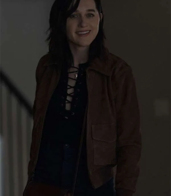 Lena Hall Your Friends and Neighbors S01 Brown Suede Jacket