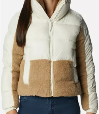 Lexi SkyMed Puffer Sherpa Jacket