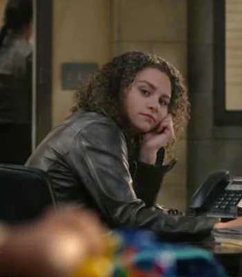 Lily Santiago Untamed Black Leather Jacket