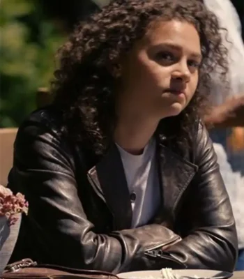 Lily Santiago Untamed Black Leather Jacket