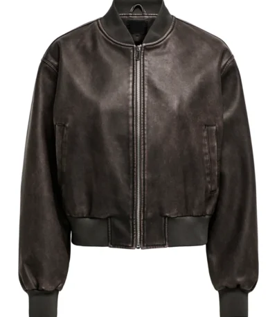 Lindura Sullivans Crossing S03 Bomber Leather Jacket