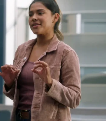 Lisseth Chavez The Rookie S07 Corduroy Jacket