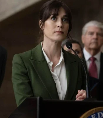 Lizzy Caplan Zero Day S01 Green Blazer