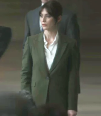 Lizzy Caplan Zero Day S01 Green Blazer