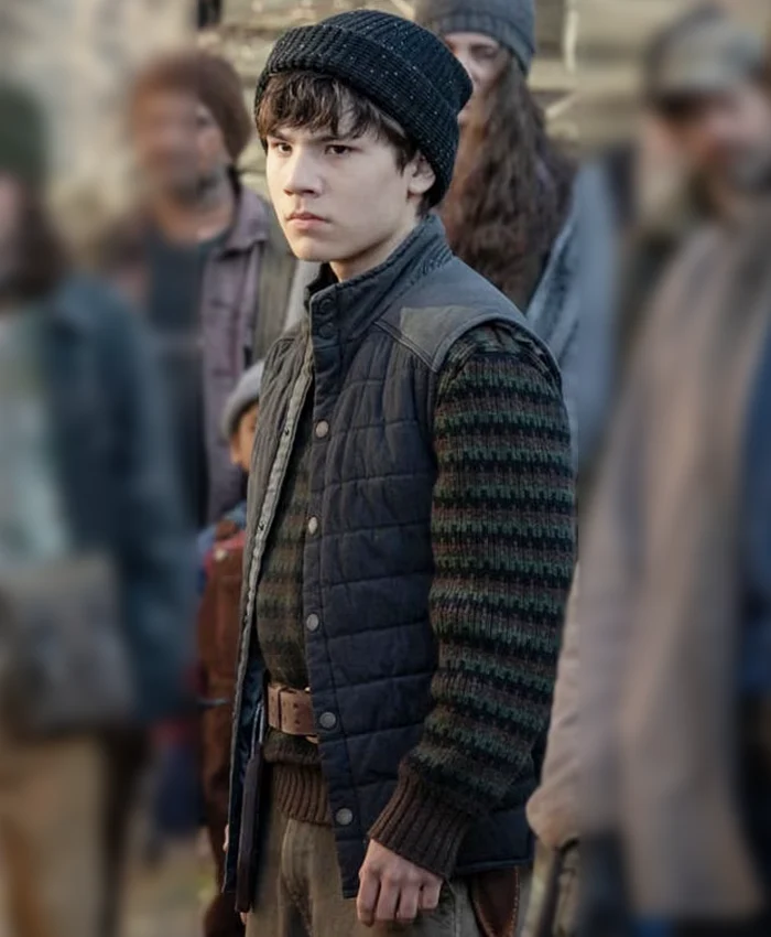 Logan Kim The Walking Dead Dead City S02 Puffer Vest Logan Kim The Walking Dead Dead City S02 Puffer Vest