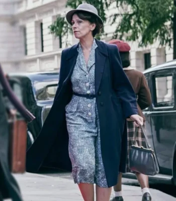 Loveday Smith Bookish S01 Blue Trench Coat