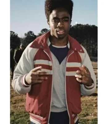 Lucas Sinclair Stranger Things S05 Puffer Bomber Jacket