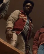 Lucas Sinclair Stranger Things S05 Puffer Bomber Jacket
