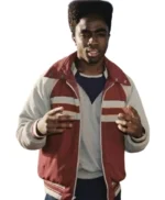Lucas Sinclair Stranger Things S05 Puffer Bomber Jacket