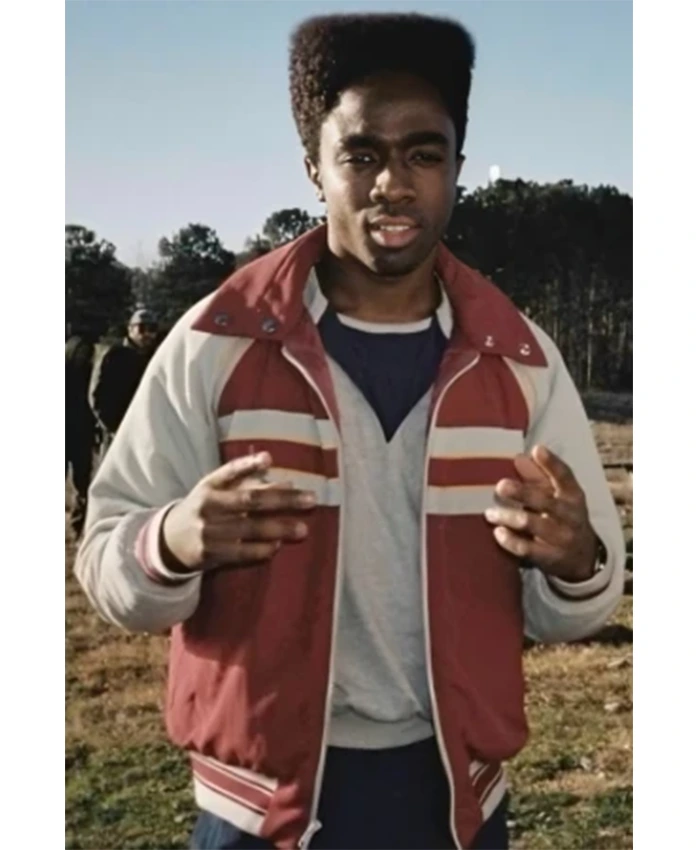 Lucas Sinclair Stranger Things S05 Puffer Bomber Jacket Lucas Sinclair Stranger Things S05 Puffer Bomber Jacket