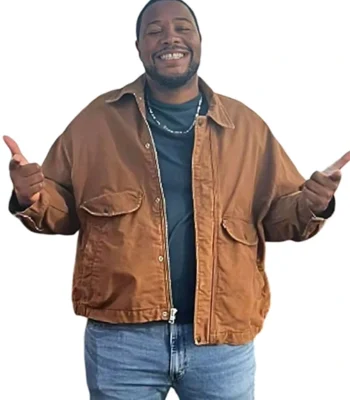 Luke Tennie Shrinking S02 Brown Jacket