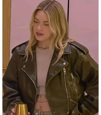 Madison Errichiello Love is Blind Leather Jacket