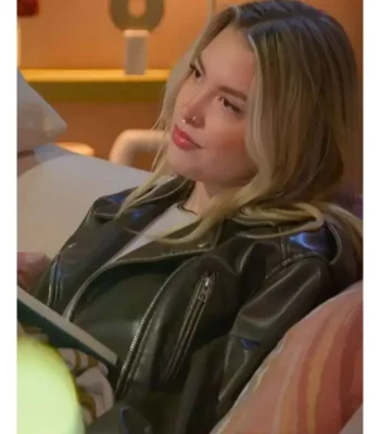 Madison Errichiello Love is Blind Leather Jacket