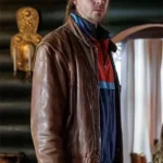 Magnus Lyng Blindspår S01 Brown Leather Jacket