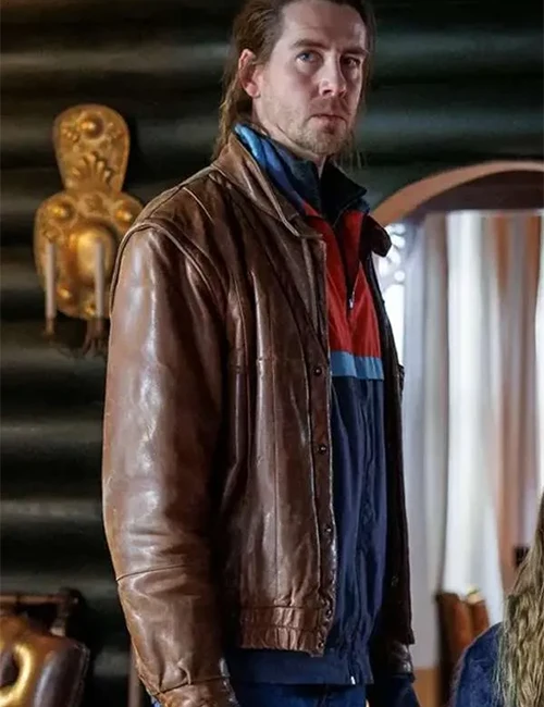 Magnus Lyng Blindspår S01 Brown Leather Jacket Magnus Lyng Blindspår S01 Brown Leather Jacket