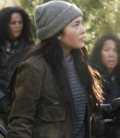 Mahina Napoleon The Walking Dead Dead City S02 Leather Jacket