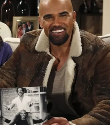 Malcolm Winters The Young and the Restless Shearling Jacket