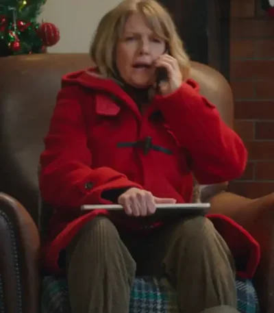 Man vs Baby Janet Red Duffle Coat