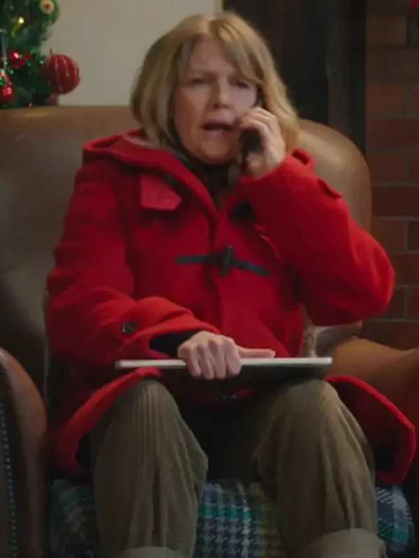 Man vs Baby Janet Red Duffle Coat
