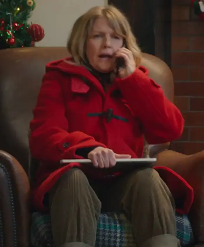 Man vs Baby Janet Red Duffle Coat Man vs Baby Janet Red Duffle Coat