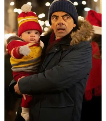 Man vs Baby Rowan Atkinson Parka Jacket