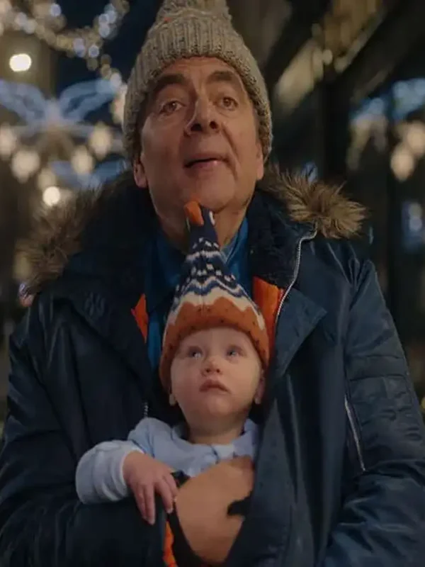 Man vs Baby Rowan Atkinson Parka Jacket