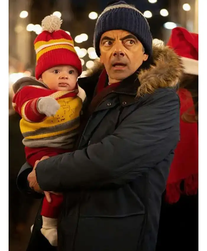 Man vs Baby Rowan Atkinson Parka Jacket Man vs Baby Rowan Atkinson Parka Jacket