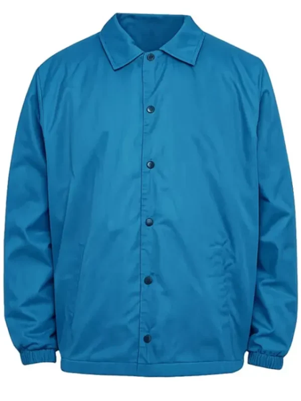 Man vs Baby Trevor Bingley Blue Jacket
