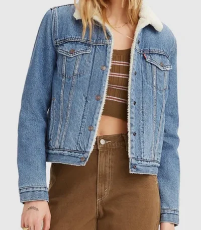Mandy Bond Scrublands S02 Denim Sherpa Jacket