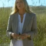 Maria Bello The Waterfront S01 Grey Blazer