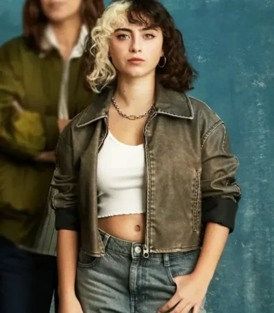 María Morera Rotten Legacy S01 Brown Jacket