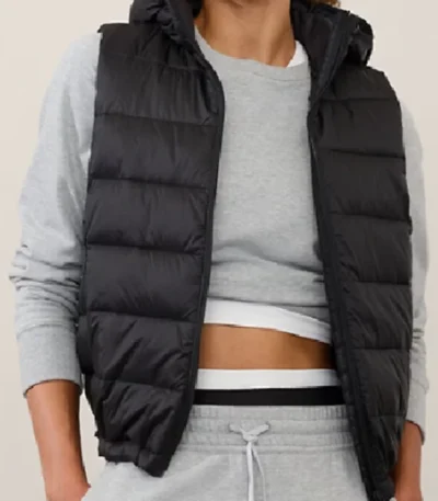 Marianne Feriera SkyMed S03 Black Puffer Vest
