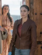 Mariela Garriga When No One Sees Us Brown Jacket