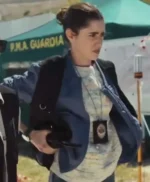 Mariela Garriga When No One Sees Us S01 Blue Bomber Jacket