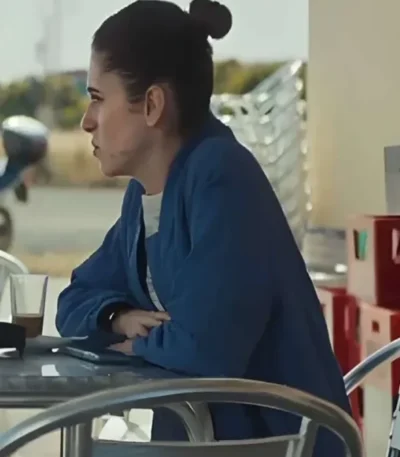 Mariela Garriga When No One Sees Us S01 Blue Bomber Jacket
