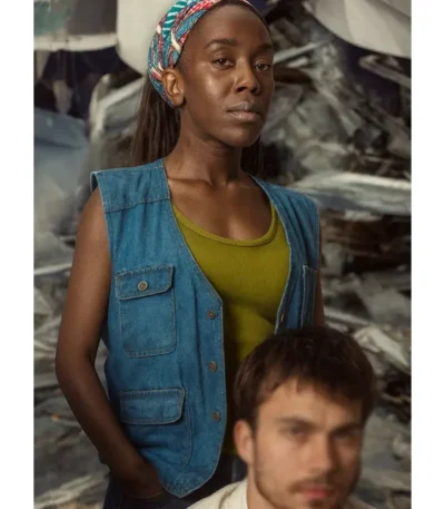 Martha Canga Antonio The Kollective S01 Blue Denim Vest
