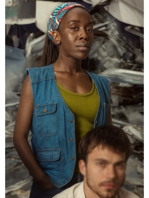 Martha Canga Antonio The Kollective S01 Blue Denim Vest