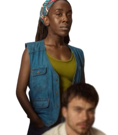 Martha Canga Antonio The Kollective S01 Blue Denim Vest