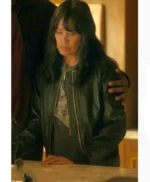 Martha Millan The Cleaning Lady S04 Black Bomber Jacket