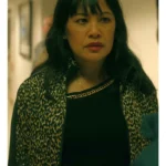 Martha Millan The Cleaning Lady S04 Leopard Print Jacket
